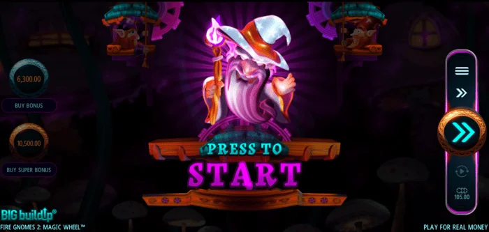 Fire Gnomes 2 Magic Wheel – bonusa spēles sākums