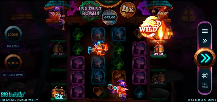 Fire Gnomes 2 Magic Wheel – simbolu tabula